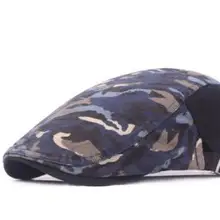 1 шт./партия,, женский в Корейском стиле, мужские камуфляжные береты, мужской повседневный осенне-зимний Камуфляжный козырек