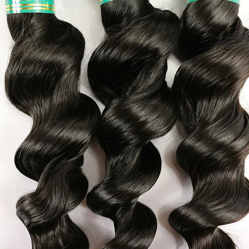 Loose Wave Brazilian Virgin Hair details