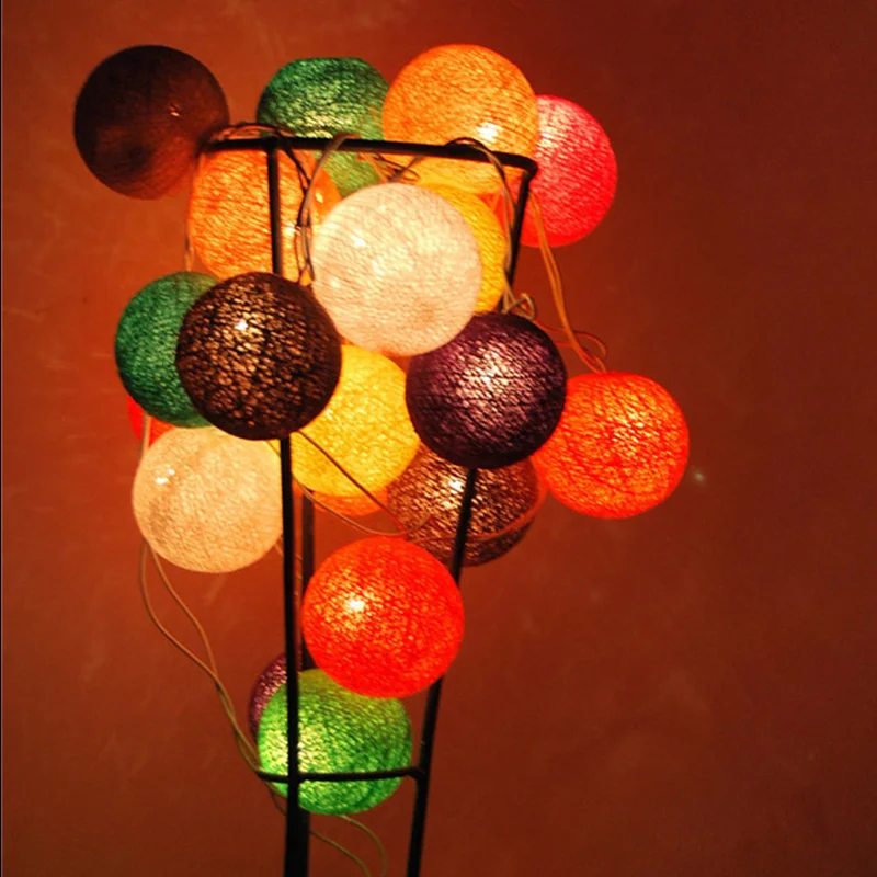 Colorful Glowing Ball Toys for Childrens Night Light Kids Tipi Tent