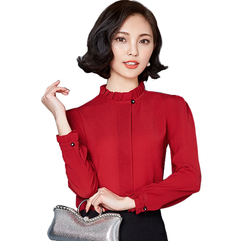 Blusa Feminina Women Blouses 2016 Fahsion New Long Sleeve