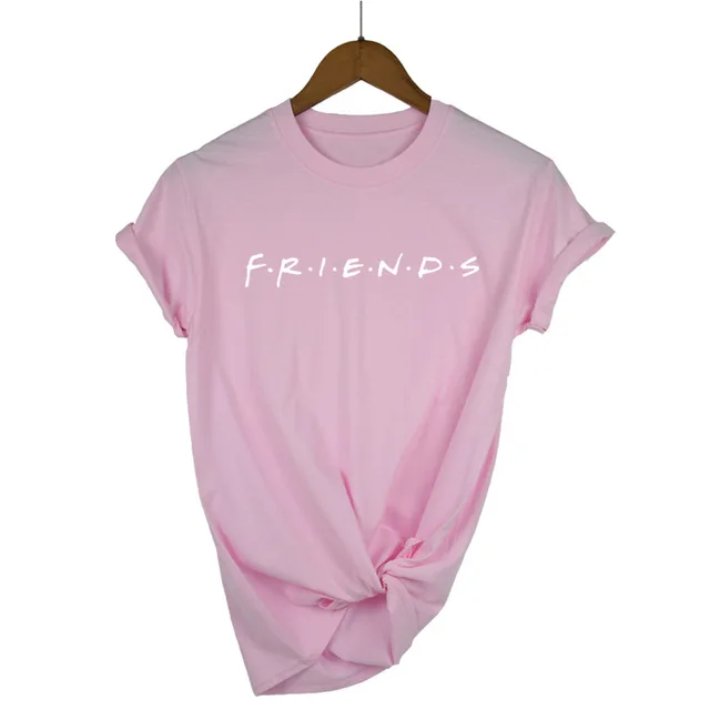 Женская футболка с буквенным принтом размера плюс, хлопковая Повседневная забавная футболка для девушек, топ, хипстер, Прямая поставка - Цвет: Pink-W