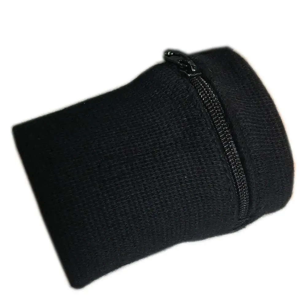 Zipper Cotton Handbags Pouch Running Sports Arm Band Bag For Key Card