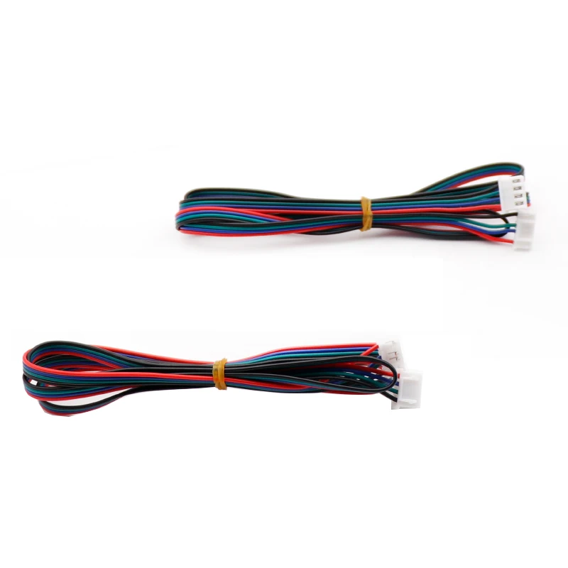 

2pcs 4pin-6pin XH2.54 Terminal motor wire 42 stepper motors cable 500/800/1000/1500MM for a8 ender-3 CR-10 DIY 3d printer parts