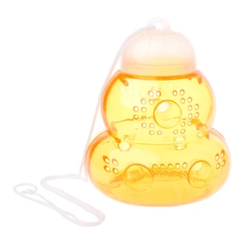 

Non-toxic Plastic Wasp Trap Gourd Shaped Bottle Bumblebee Trap Anti-Sting No Chemicals Bee Catcher for Garden Supplies