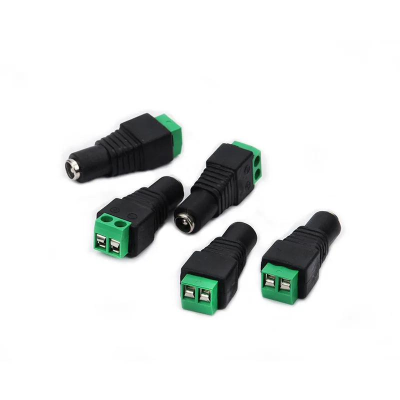 

3D Printer Accessories 12V DC Power Jack Plug Adapter Female Connector for CCTV Camera DJA99