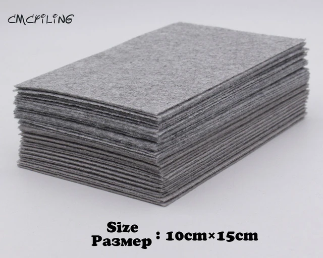 Black White 1mm Hard Felt Sheets For Felt Craft DIY Craft Arts