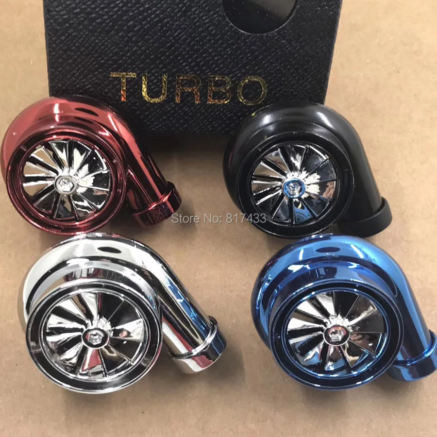 

1pcs JDM Racing Car Air outlet metal Turbine turbo charge Air Freshener Perfume