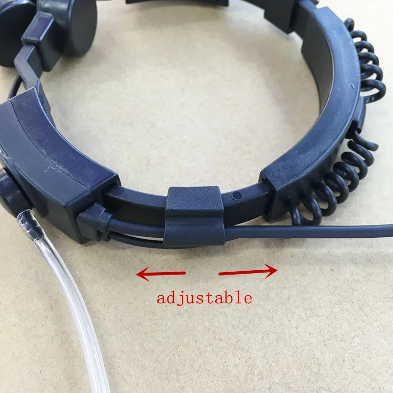 Сверхчувствительный контроль горла регулируемый палец/плечо PTT наушники для motorola gp328, gp340, gp338 ptx760 и т. д. walkie talkie