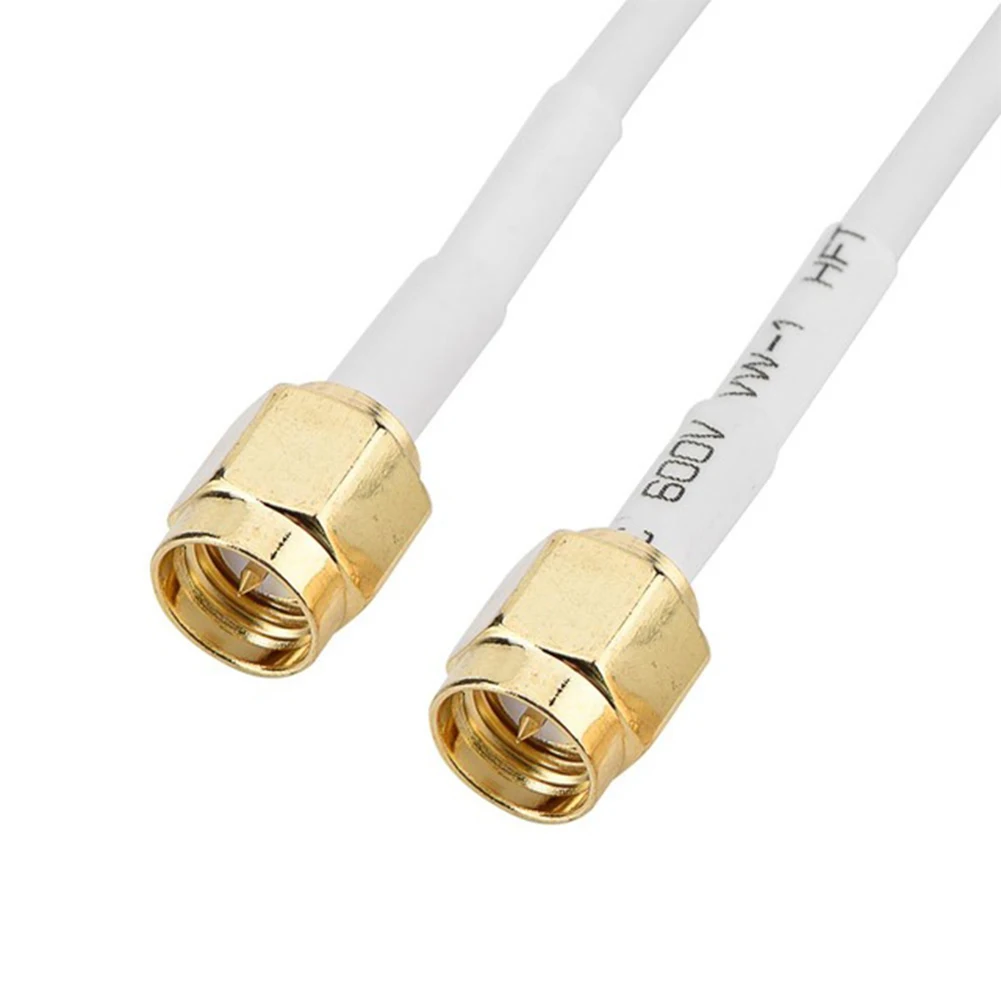 Двойной белый SMA усилитель сигнала сетевой внешний кабель широкополосный антенна вертикальный wifi TS-9 разъем LTE Антенна 28DBI 4G 3g