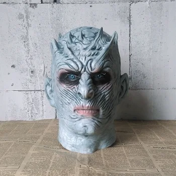

Realistic Latex The Game of Thrones Night King Masks Halloween Cosplay Party Mask Adult Full Face Zombie Ball Costume Mask Props