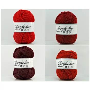

10piecex 50grams hand knitted yarn slippers wholesale acrylic yarn for DIY thread crochet hook shoes slippers hook line