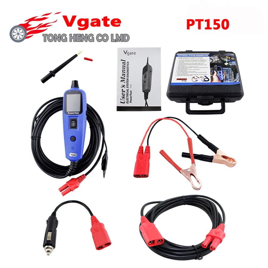 Original Vgate PT150 Electrical System Diagnostic Circuit Tester Tool PT 150 Power Probe Tester