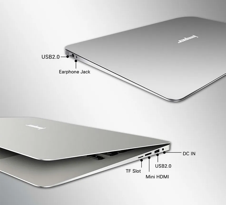 14.1 дюймов ноутбука джемпер ezbook 2 Оконные рамы 10 Ultrabook 1080 P ноутбук ultra slim Intel вишня Taril z8350 4 ГБ 64 ГБ EMMC