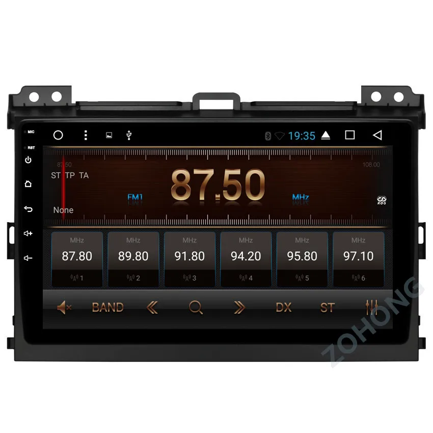 Clearance 9 inch PIP Split Screen Android Car DVD Player GPS for Toyota Land Cruiser Prado 120 LC120 Multimedia Navigation Radio BT wifi 2