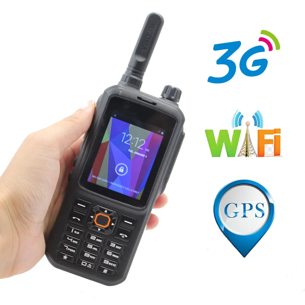 Портативная рация T298S радиоприемник с поддержкой Wi Fi и сенсорным экраном WCDMA GSM 3G