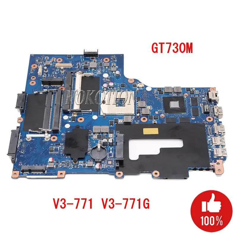 NOKOTION NBM7Q11001 NB. M7Q11.001 VA70 VG70 для acer aspire V3-771 V3-771G Материнская плата ноутбука 17,3 дюймов HD4000 GT730M DDR3