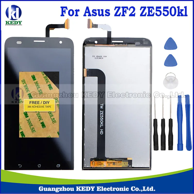 

Original 5.5 inch For ASUS Zenfone 2 Laser ZE550KL LCD+Touch Screen Digitizer Assembly+tools