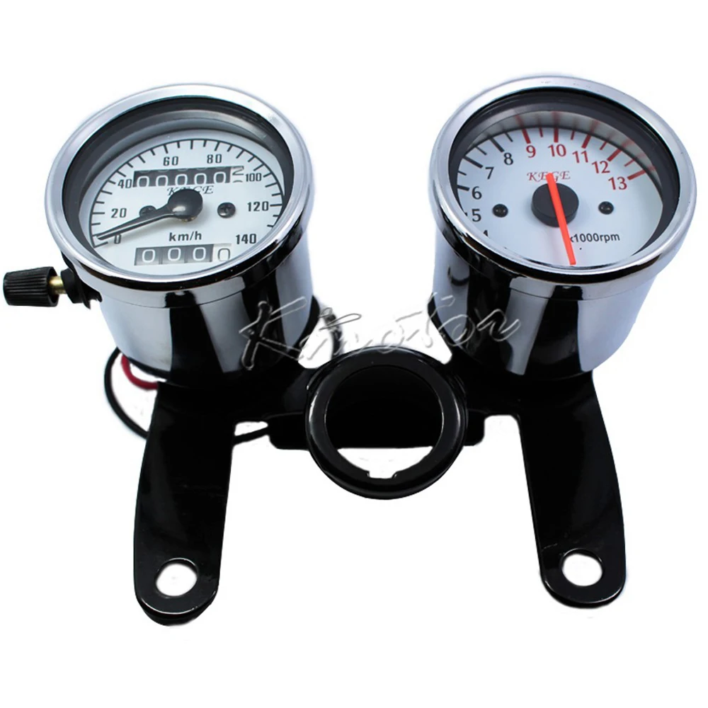 Tachomter do Velocímetro da Motocicleta para Kawasaki Conjunto Retroiluminado Odómetro Tacho Calibre Vulcan 900 Custom Classic 750 800 2000 12v Led