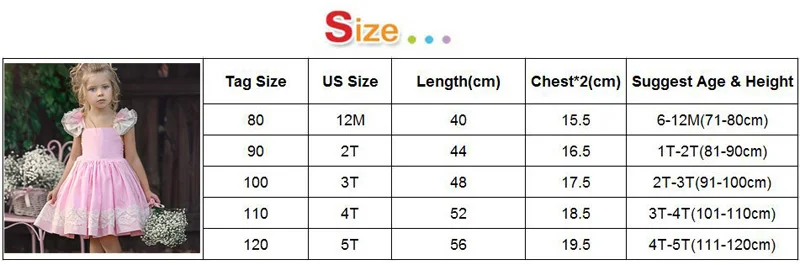 Baby Girls Summer Lace Pink Princess Dress Fly Sleeve Ruffles Kids Cotton Sundress Pageant Birthday Party Wedding Clothing (1)