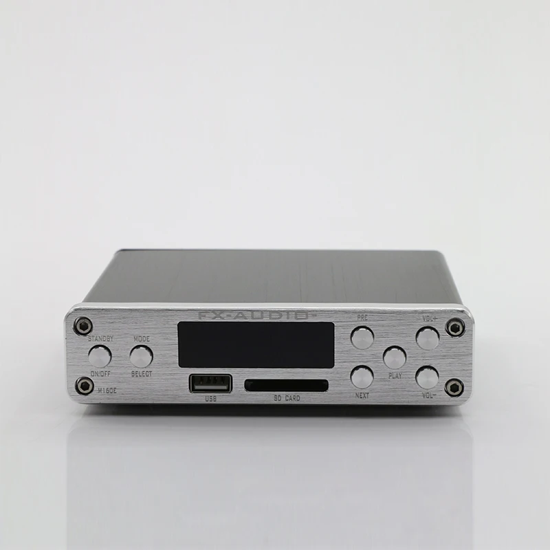 FX Audio M 160E 160 Вт * 2 Bluetooth@4.0 цифровой аудио усилитель USB/SD/AUX/PC USB входной проигрыватель