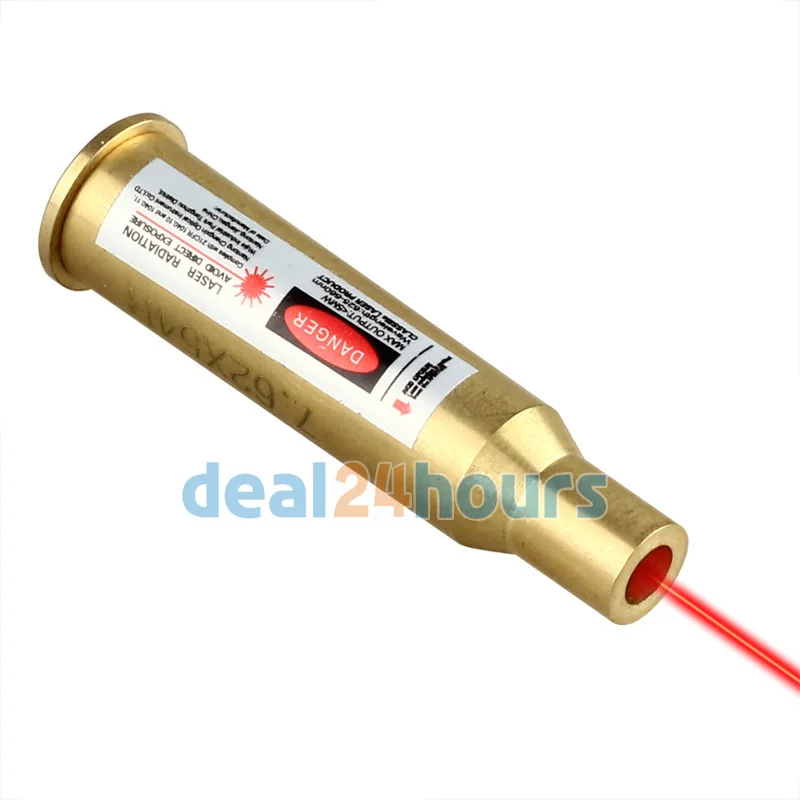 

7.62 x 54R CARTRIDGE LASER BORE SIGHT BORESIGHTER SIGHTER Brass New Free Shipping