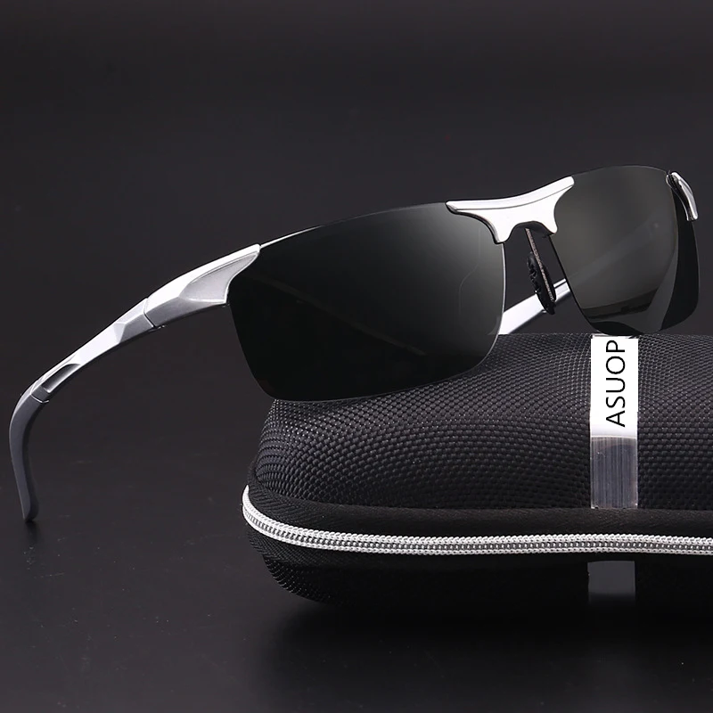 2019 new polarized men`s sunglasses UV400 square frame fashion ladies sunglasses brand design sports glasses driving sunglasses (13)