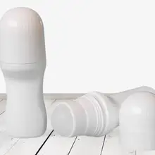 6 шт./партия пустая рулонная бутылка 30 мл перерабатываемый роликовый антиперспирант бутылки многоразового дезодоранта контейнер с роликовым шаром