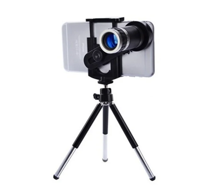 8x мобильный телефон Внешняя камера штатив увеличительное стекло телефото Лупа Оптический инструмент телефон камера lupa