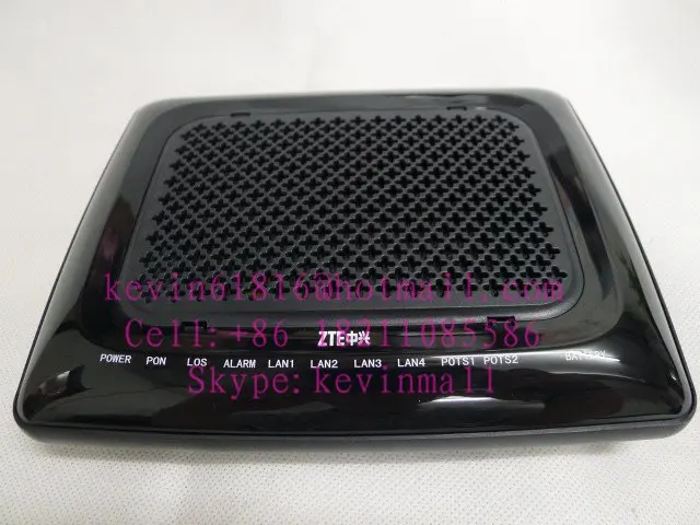 Оптическая сеть ZTE ZXA10 F620 GPON SC/APC ONU с 4 портами ethernet и 2 голосовыми используются для