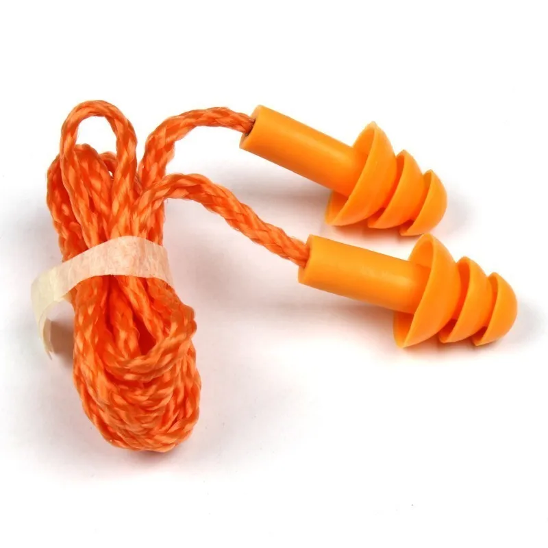 5Pairs/lot Christmas Tree Shape Ear Plugs Soft Silicone Sound