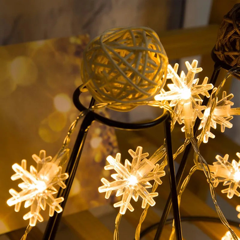 LED Snowflake String Curtains Lantern Christmas Decoration Lights Wedding Festival Wedding Lights New Year Neon Lights LED Snowflake String Curtains Lantern Christmas Decoration Lights Wedding Festival Wedding Lights New Year Neon Lights