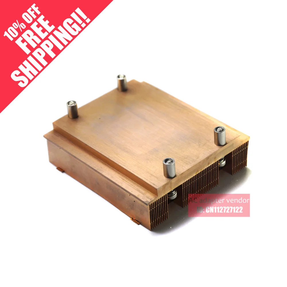 771 pin CPU heatsink spot 0.6 kg pure copper heat sink heat sink DIY