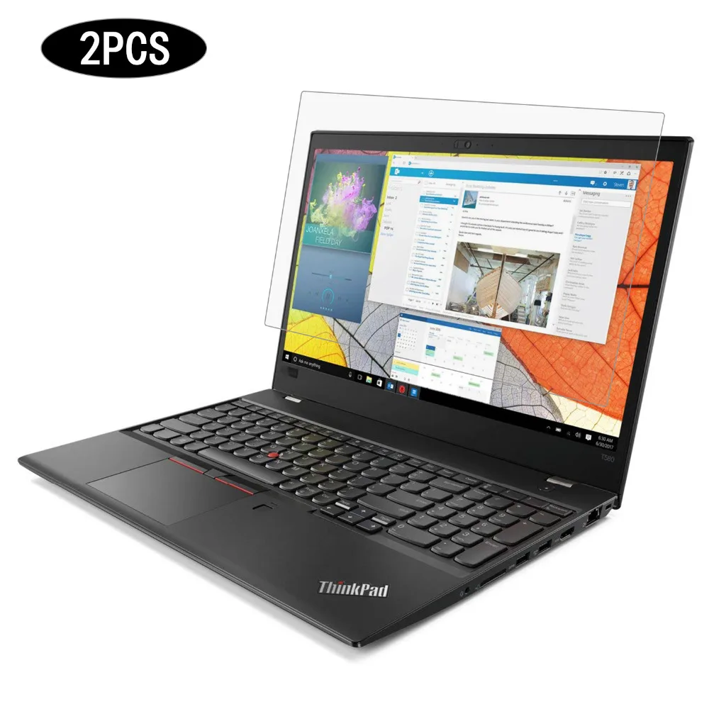 Cartinoe 15,6 дюймов Защитная плёнка для экрана ноутбука для lenovo Thinkpad T580 T570 15," Ноутбук Hd кристально чистая Lcd Защитная пленка 2 шт