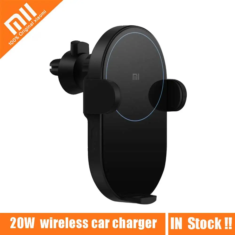 

Original Xiaomi Wireless Car Charger 20W Max Qi Quick Charging Mi Wireless Car Charger for Mi 9 iphone X XS Sumsang in stock