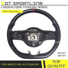 Автомобильный руль из углеродного волокна для mercedes benz W177 W213 A200 E200 год