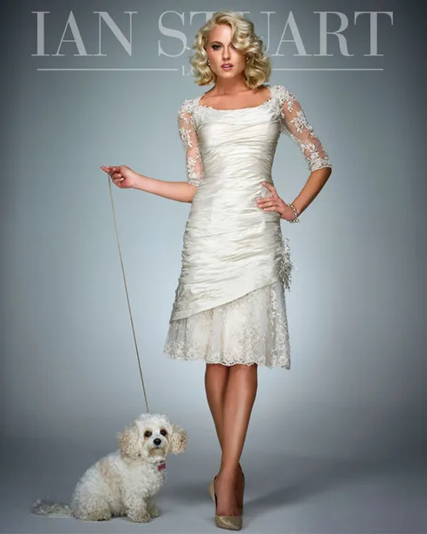 mother of the bride knee length dresses