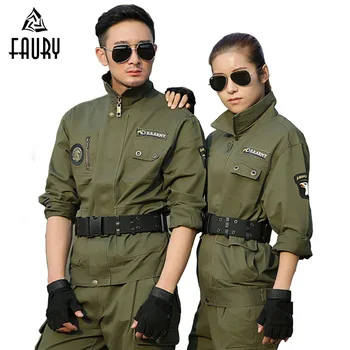

Military Uniforme Fardas Militar Tactical Army Suit Tatico Combat US Camouflage CS Clothing For Men Women Female