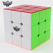 3x3x3 Циклон Мальчики Magic Cube Puzzle Кубы Скорость Cubo Квадрат Головоломка Нет Наклейки Радуга Подарки Образовательные игрушки для Детей
