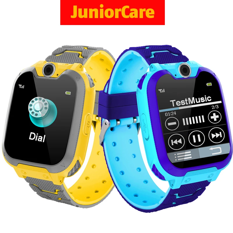 

Kids Smart Watch Baby Wristwatch SOS Call Alarm Camara Game Music Waterproof Children's Smart Phone Watch for Ios Android