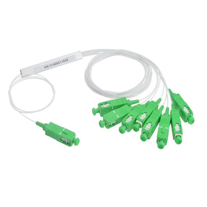 

40pcs Steel Tube Mini Type Fiber PLC Splitter 1x8 PLC Splitter