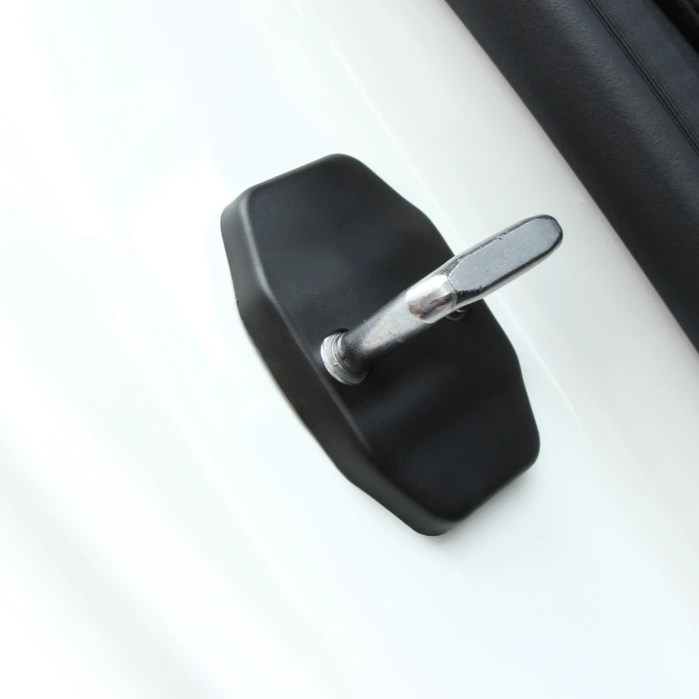 Car door lock cover Door Striker Cover Hook fit for jeep Dodge Journey JC JCUV 2012 2013 2014 4