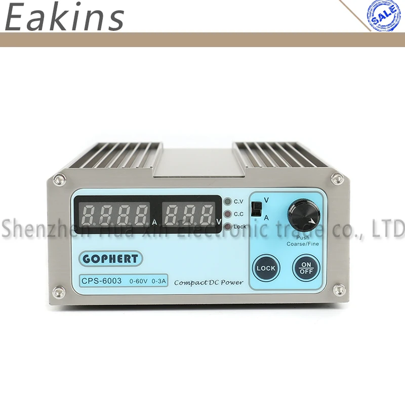 

Free shipping precision digital adjustable DC Power supply CPS-6003 60V3A With OVP/OCP/OTP DC power