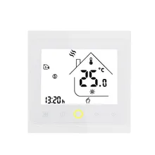 Wifi Thermostat for Boiler Heating Programmable LCD Display Smart WIFI Temperature Controller Works with Alexa for Voice Contro Wifi Thermostat for Boiler Heating Programmable LCD Display Smart WIFI Temperature Controller Works with Alexa for Voice Contro