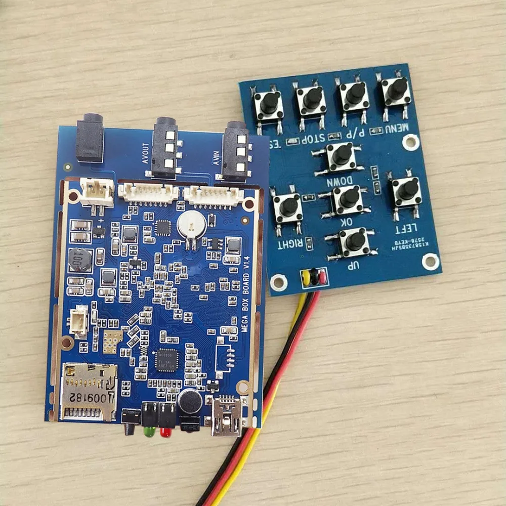 

X-box MINI AHD DVR PCB Board Add button , Video Recorder Support 128GB SD Card , support OEM
