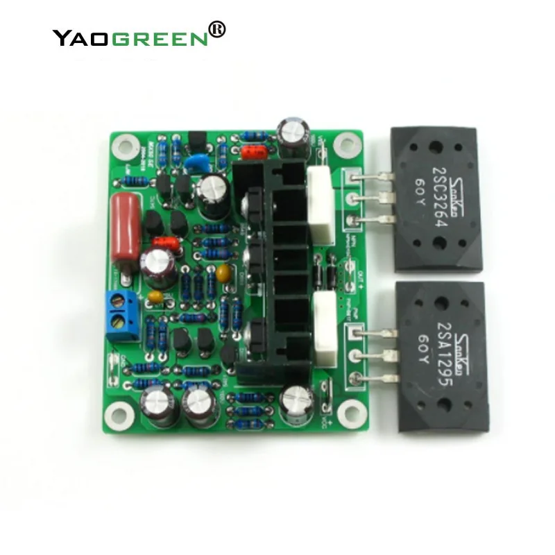 

2PCS LAPT 2SA1295 2SC3264 100W*2 2 Channels Audio Power Amplifiers Board Diy Kit /Finished Product New Version For Sanken