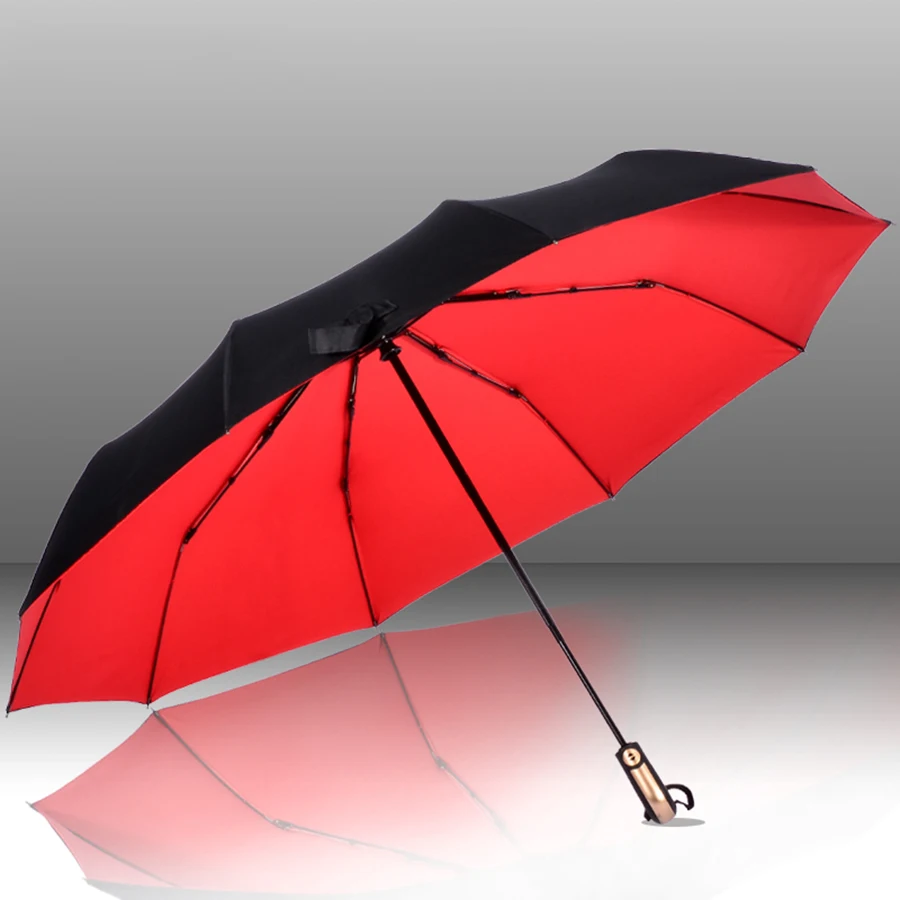 Большой зонт, солнечный, женский, двухслойный, мужской, ветрозащитный, складной, большой, Зонт от дождя, женский, автоматический, Sombrilla, дождливый, 50KO026
