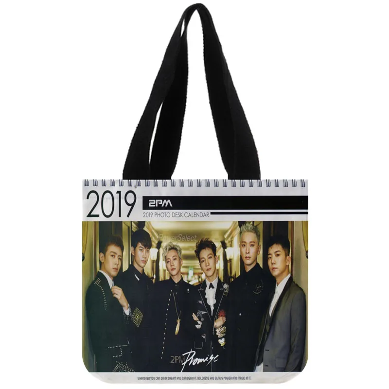 

Tote Bag Cotton Canvas Custom 2PM Shopping Foldable Reusable Shoulder Customized With Own Logo Wholesale