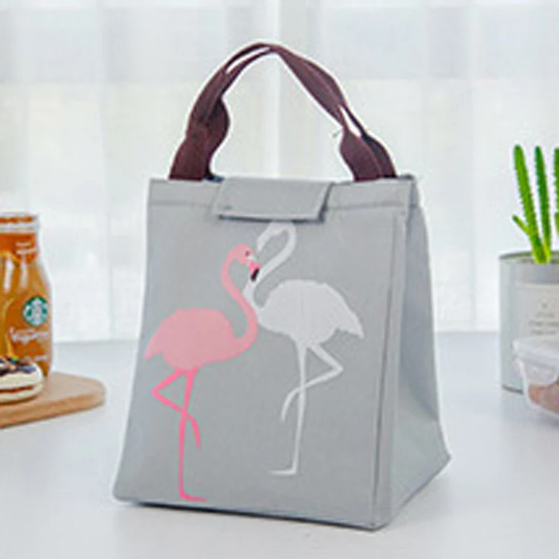 Thermal Insulation Baby Milk Bottle Keep Warm Bag Flamingo Woman Portable Food Infant Food Breast Milk Warmer Beach Tote BB5042 (3)