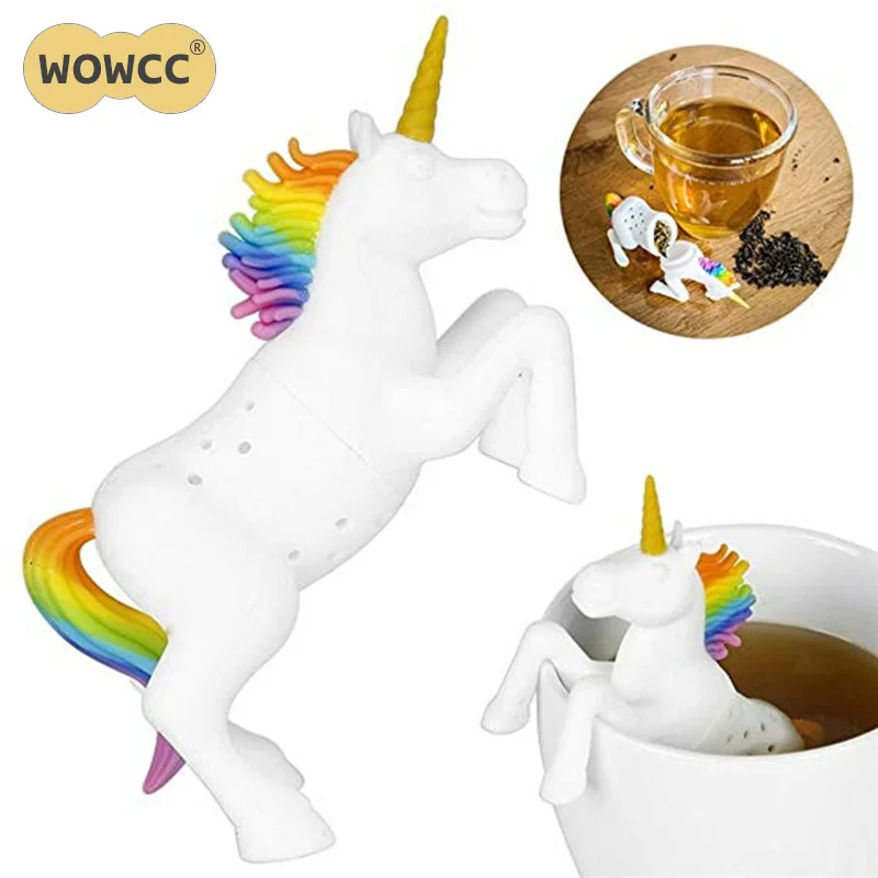 1 шт. силиконовый многоразовый фильтр WOWCC для чайного пакета|Ситечки заваривания