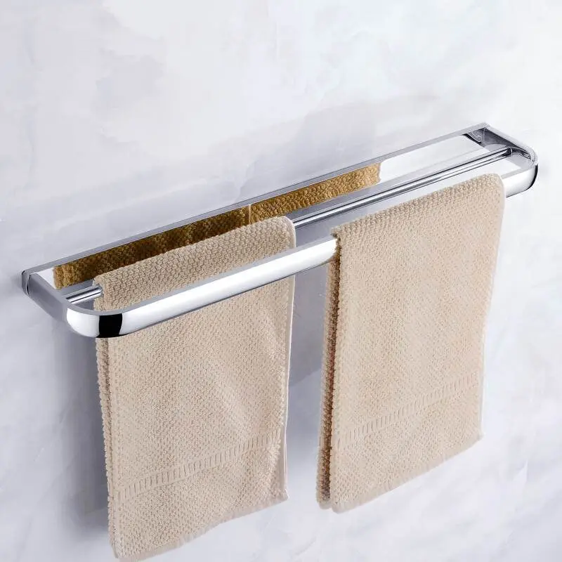 

Various colors full copper simple bathroom lengthened antique towel with double pole towel bar